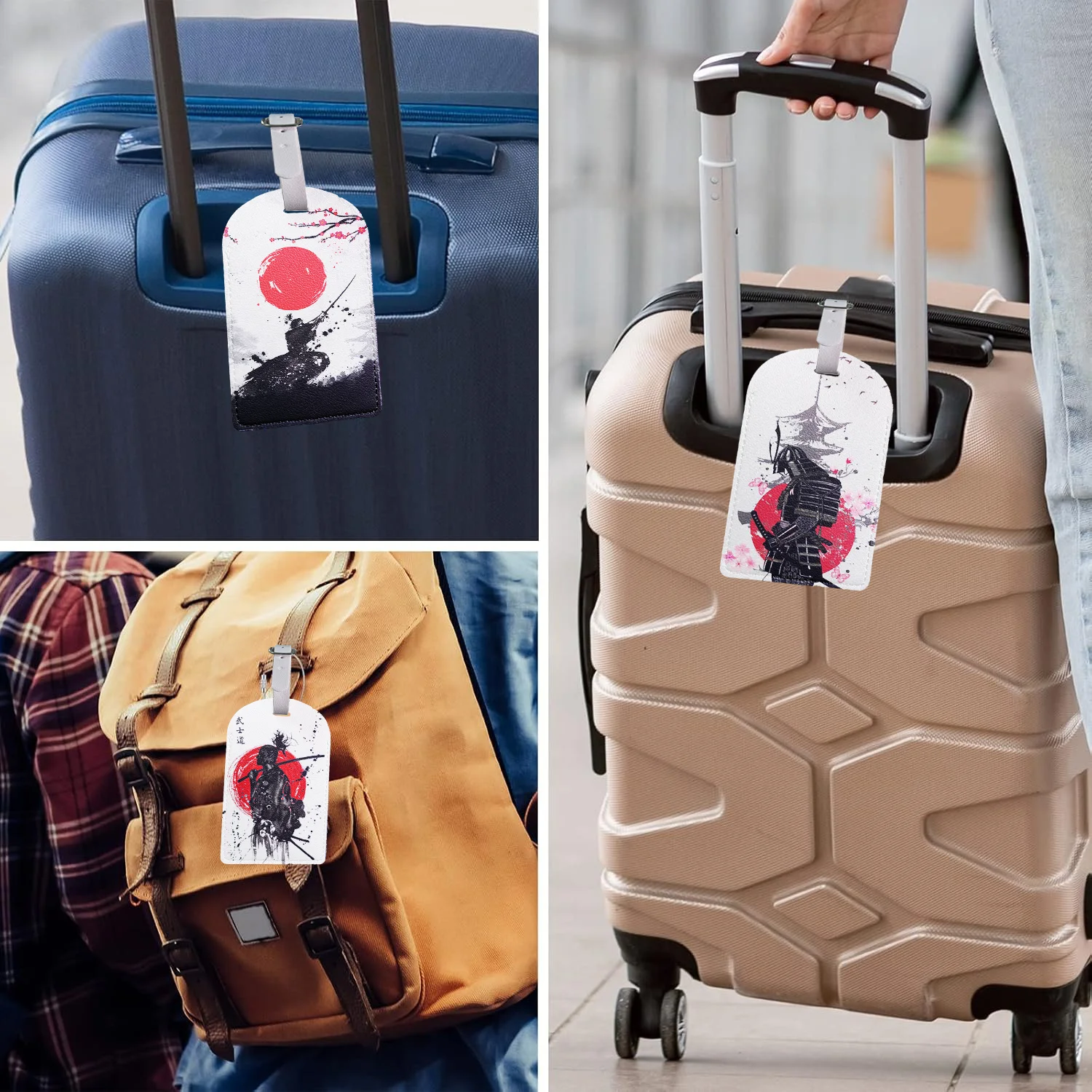 Багажные бирки с чехлом для конфиденциальности - Фотография_6