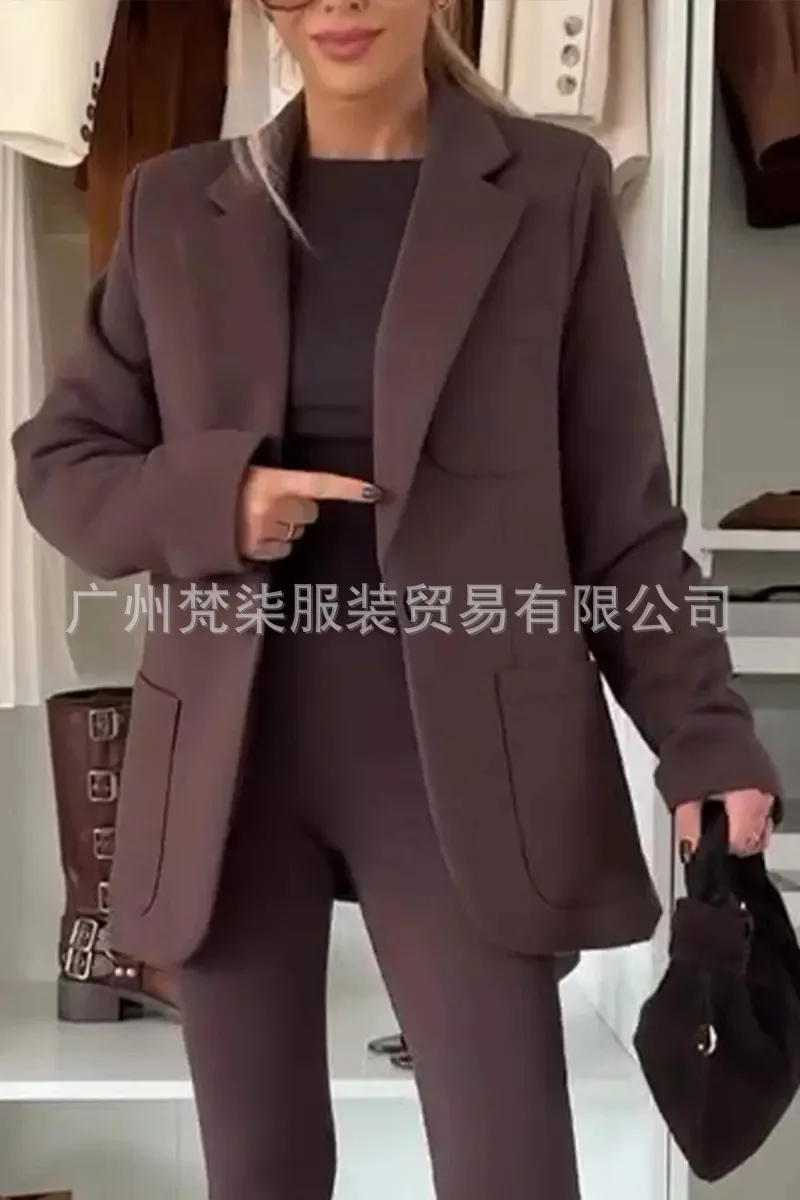 Новый модный тонкий пиджак для женщин - Фотография_2