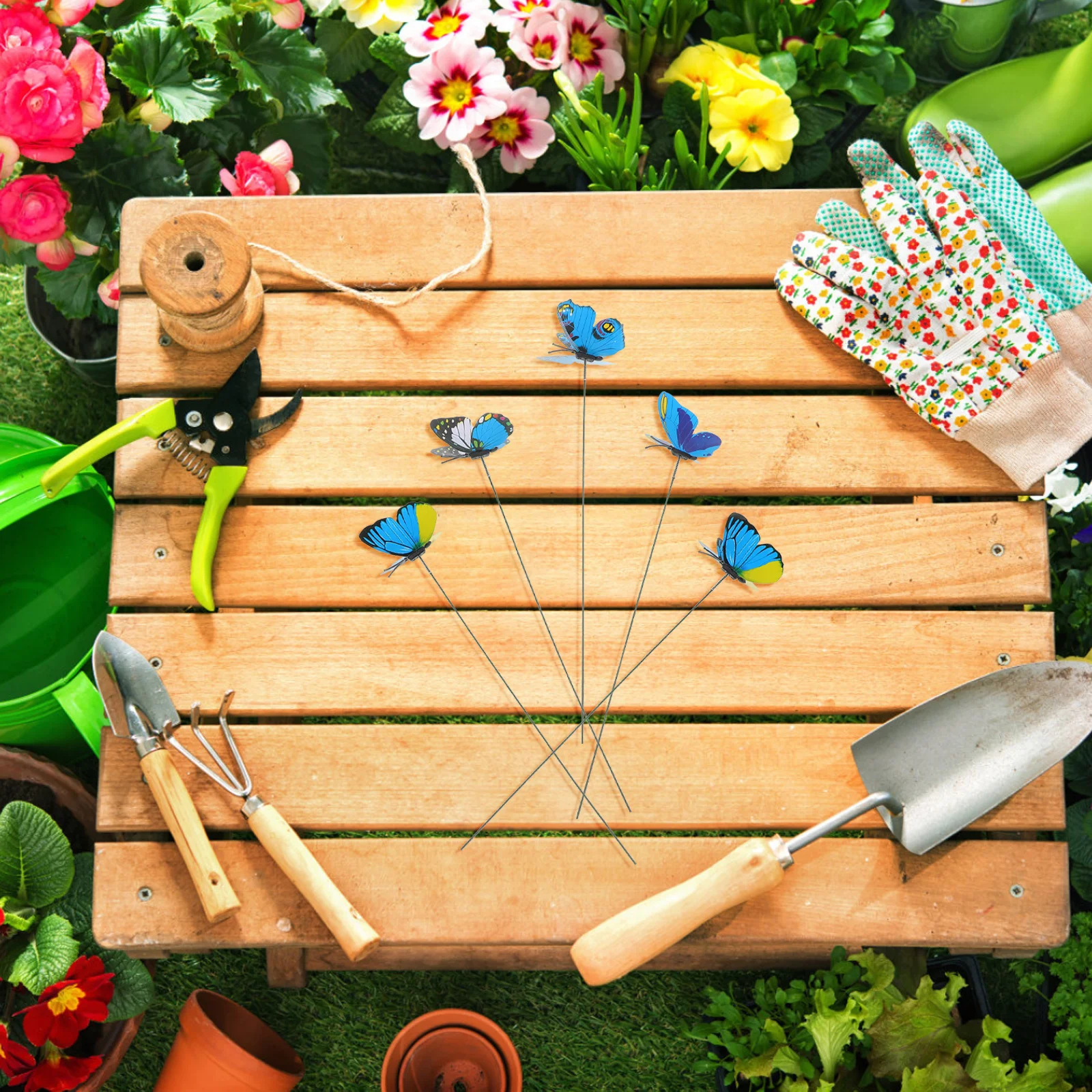 Выбор цветов-бабочек-7 см - Фотография_5