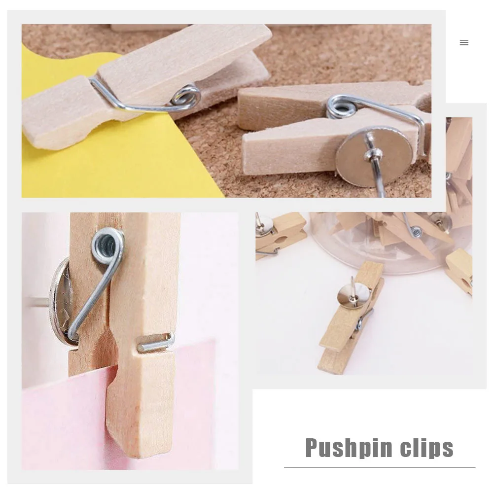 Деревянные канцелярские зажимы - Фотография_3