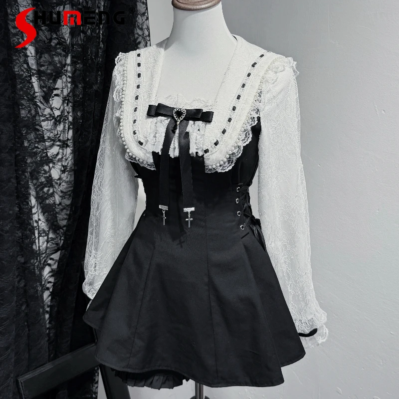 Осенний новый милый комплект платьев