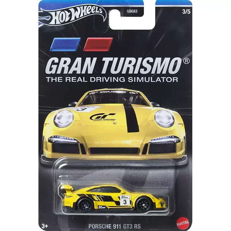 Оригинальная модель автомобиля hot wheels gran туриш porsche 911 gt3 rs