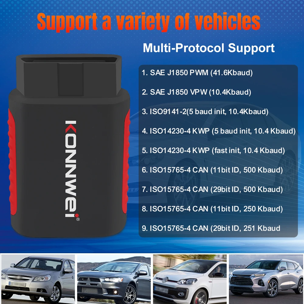 Konnwei kdiag полная система автоматический - Фотография_5