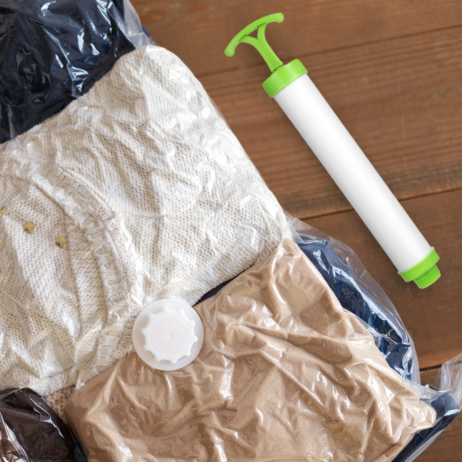 Насос для дефляции воздуха из твердого пластика - Фотография_3