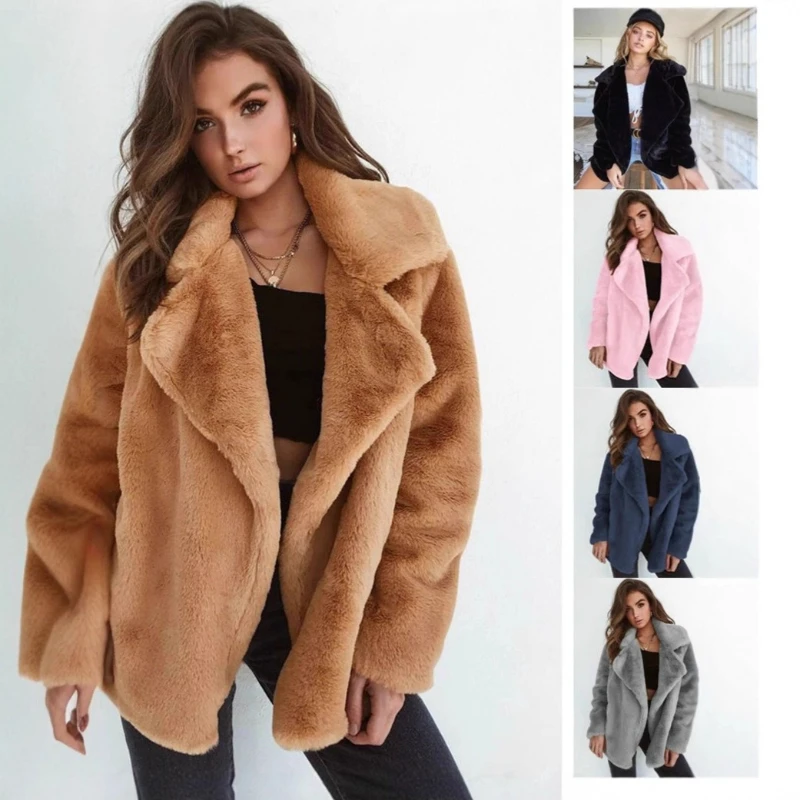 Женские пальто из искусственного меха