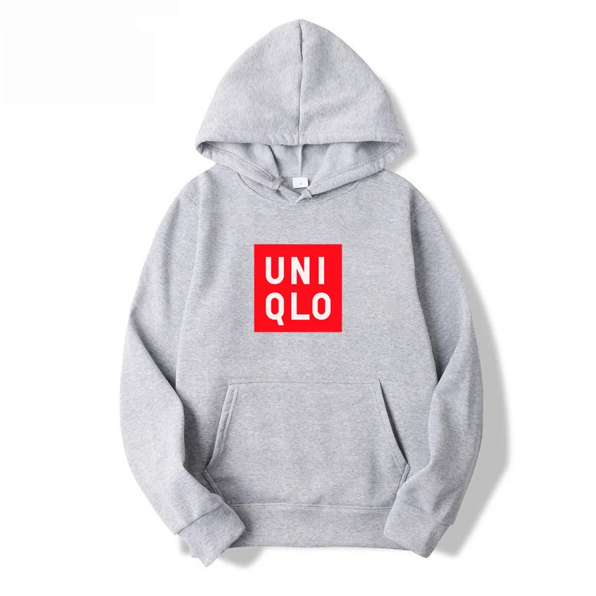 Мужская толстовка с длинными рукавами и карманами uniqlo - Фотография_4