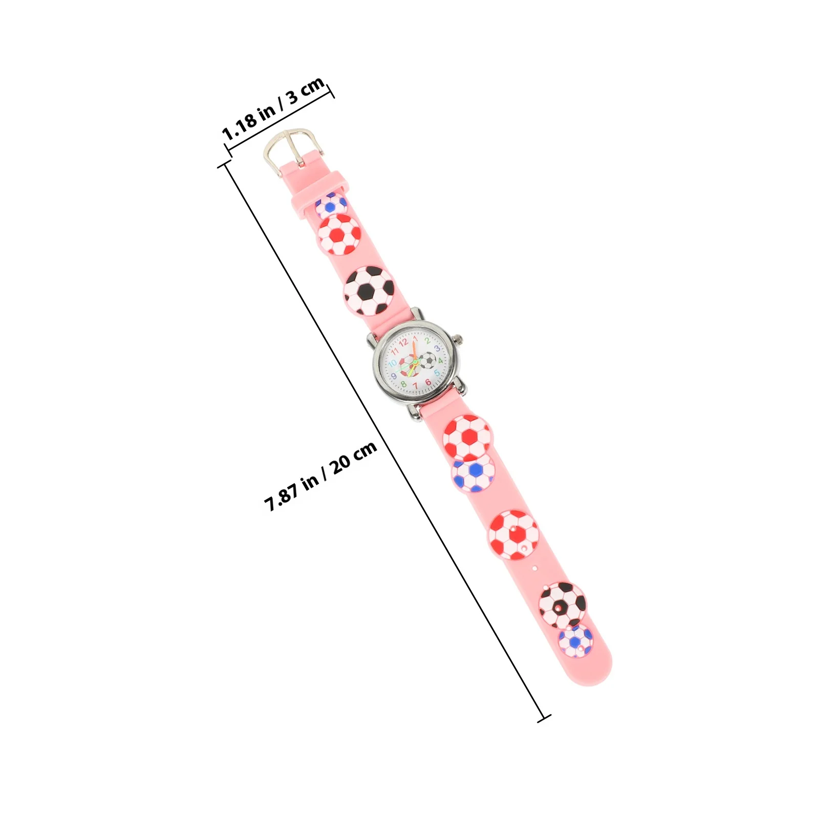 Спортивные часы с футбольным узором - Фотография_4