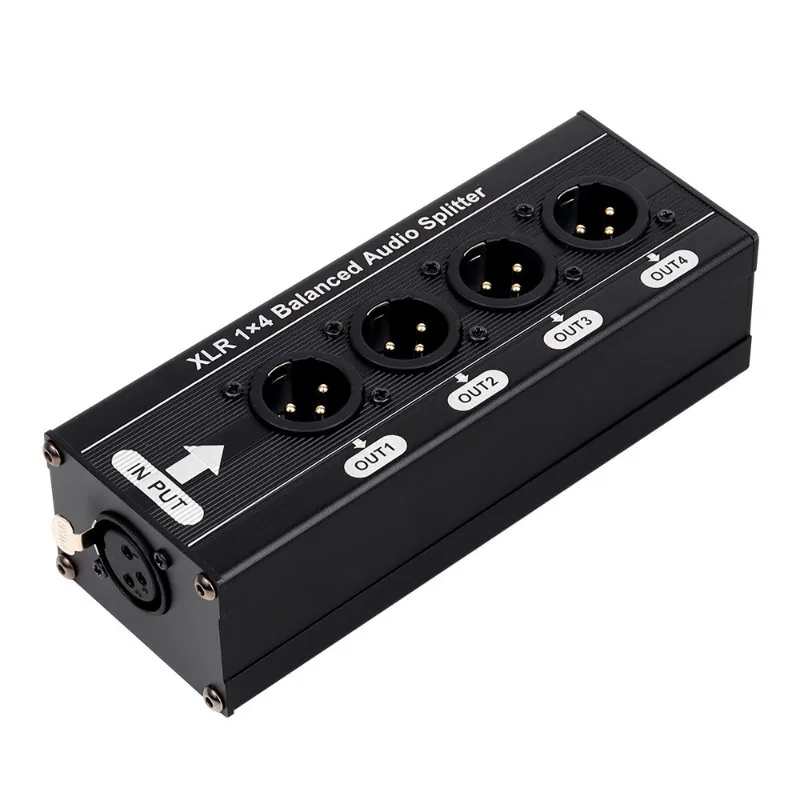 M13k-xlr 1x4 сбалансированный аудиоразветвитель - Фотография_4