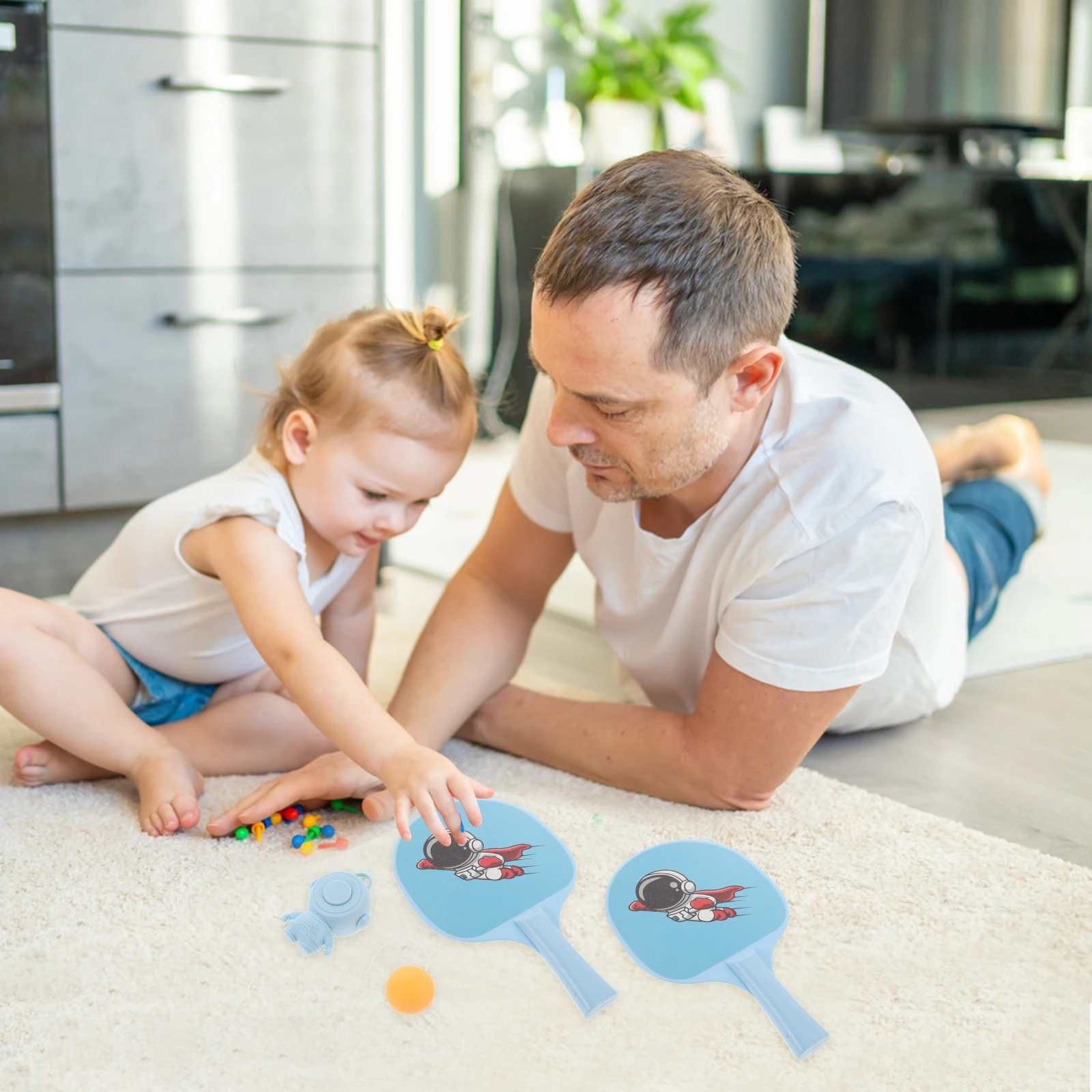 Подвесной тренажер для настольного тенниса - Фотография_3