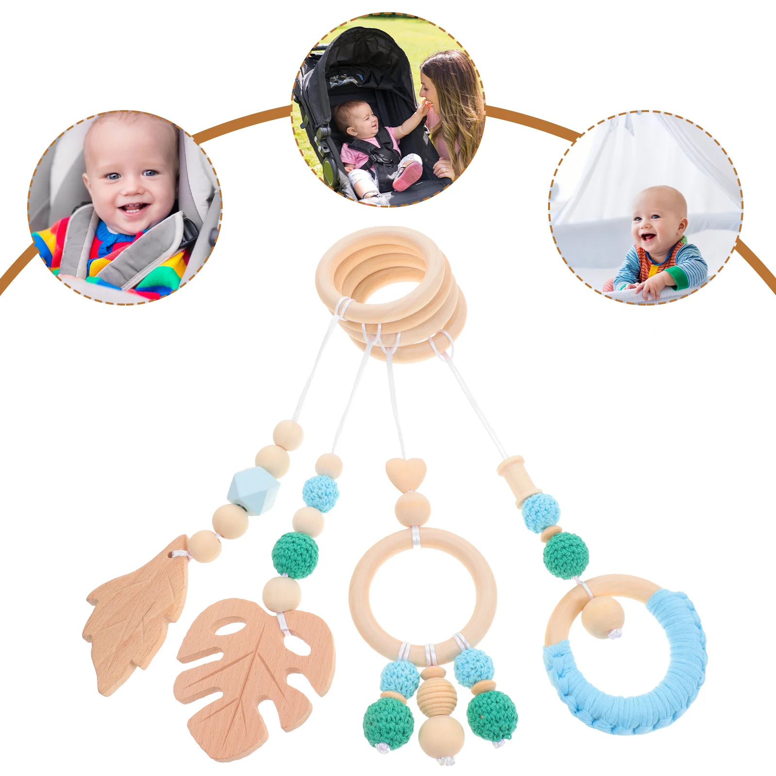 Деревянная подвесная погремушка - Фотография_4