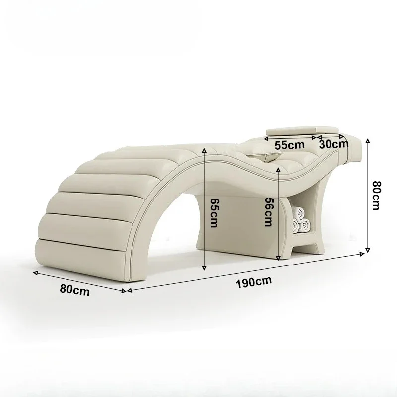 Специальная сетчатая красная высококачественная спа-массажная кровать - Фотография_5