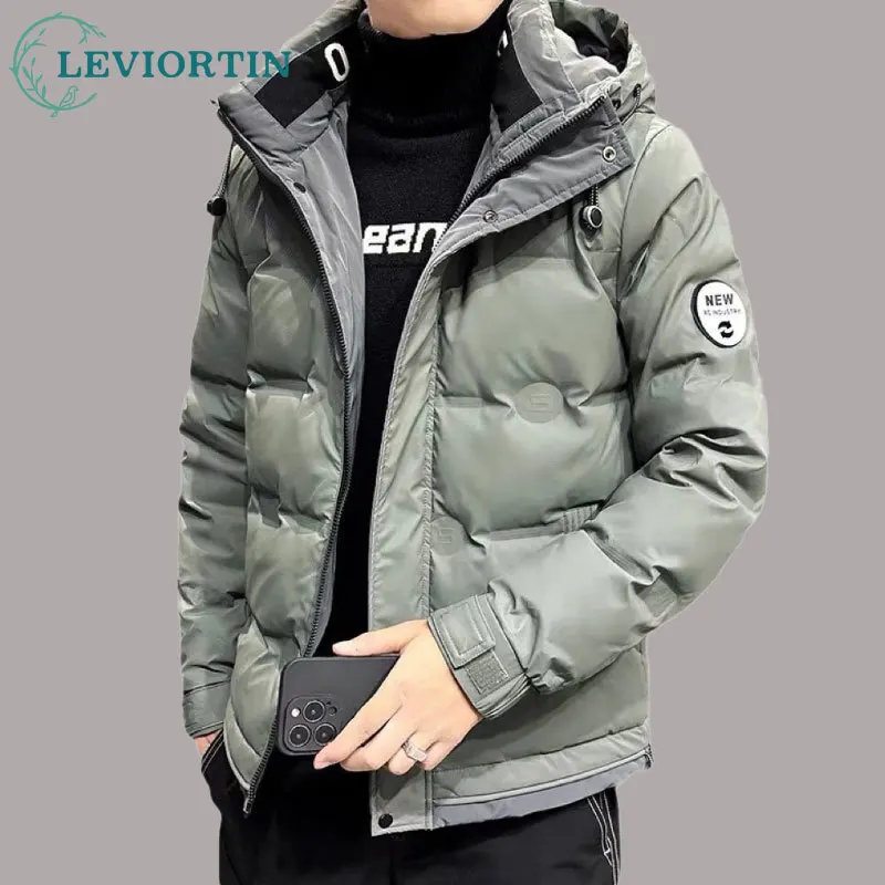 Мужской пуховик, зимняя новая утепленная - Фотография_2