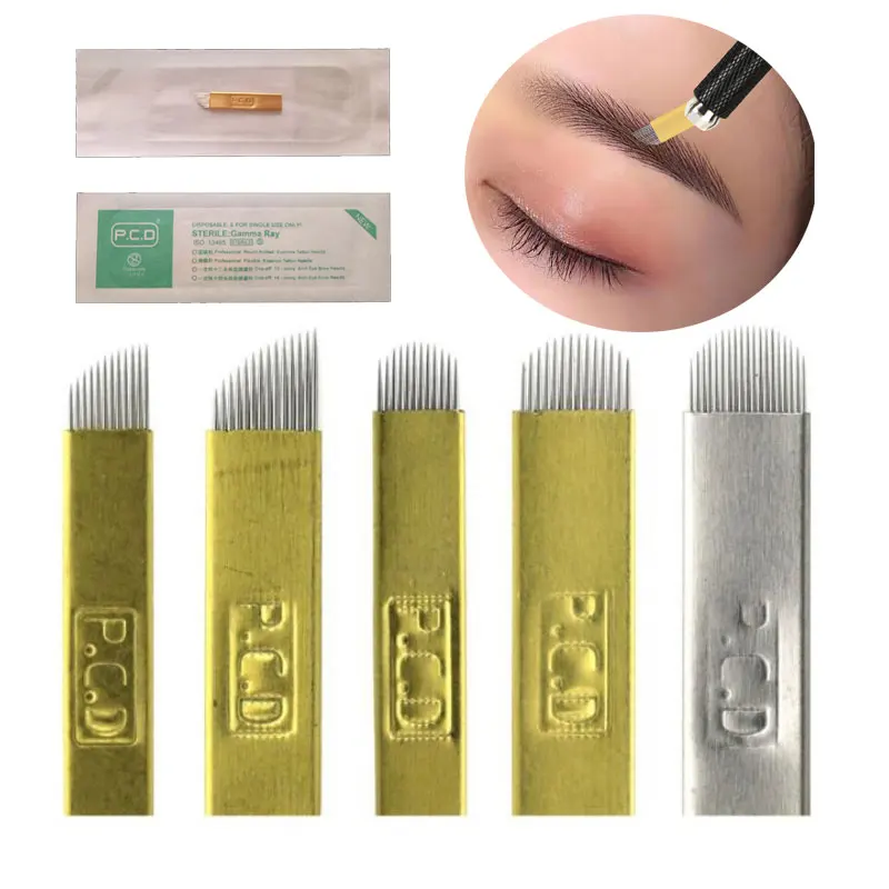 Профессиональные иглы для перманентного макияжа