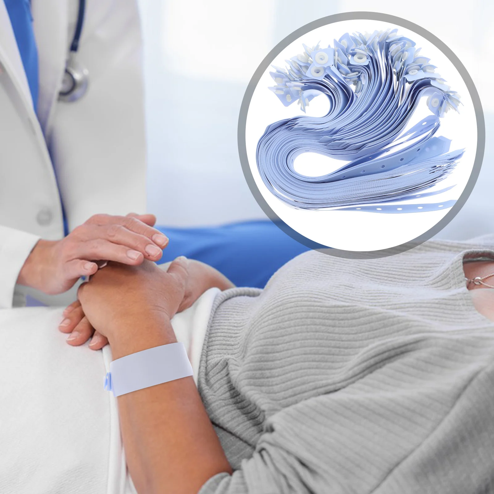 Индивидуальный браслет из пвх для больничного класса