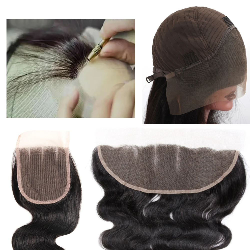 1 ярд швейцарской кружевной сетки для изготовления парика - Фотография_6