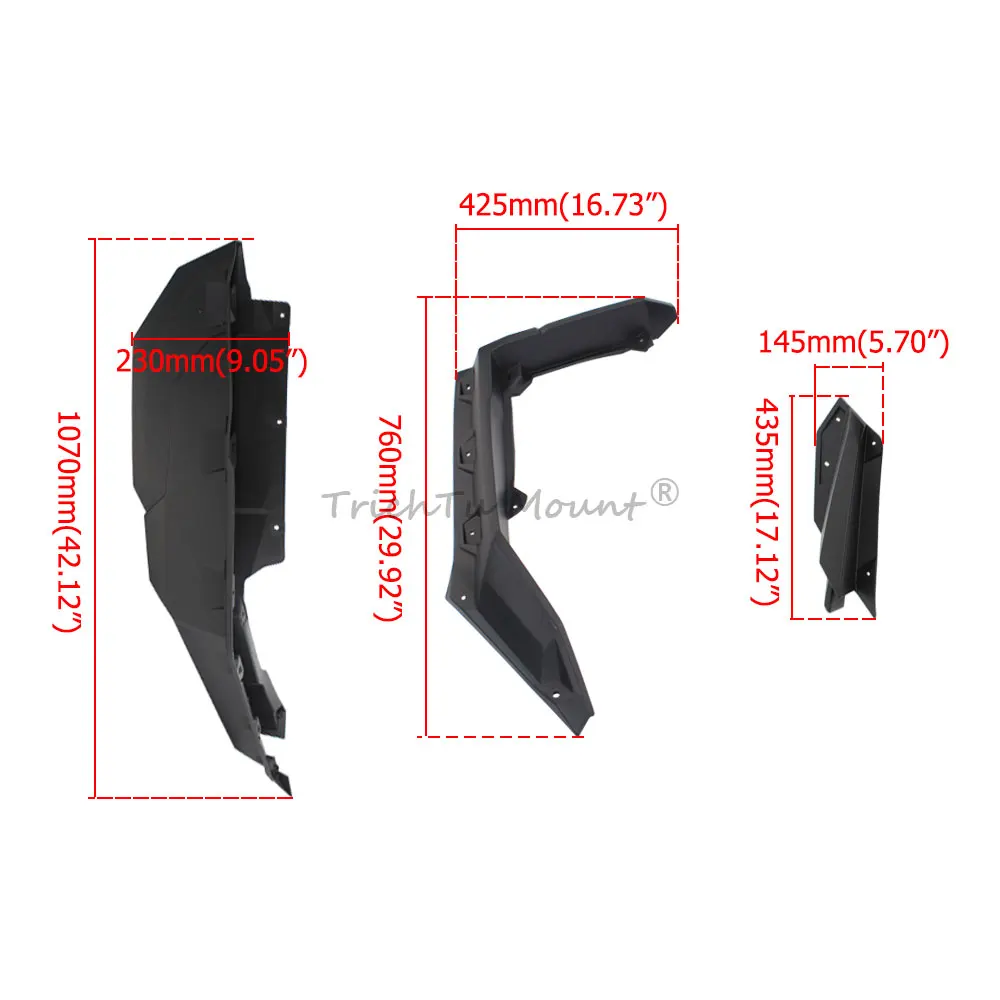 Utv супер расширенные крылья flares - Фотография_6