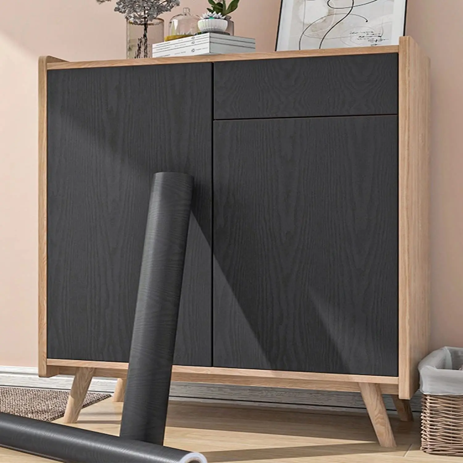 См широкая деревянная наклейка для мебели - Фотография_3