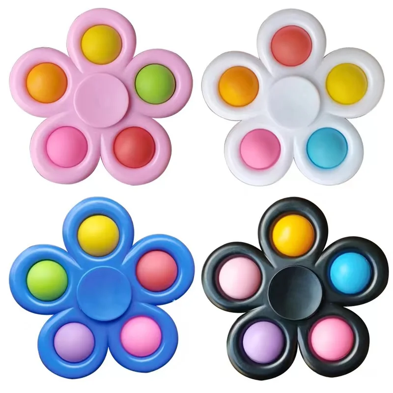 Tie dye simple fidget spinner pops - Фотография_6