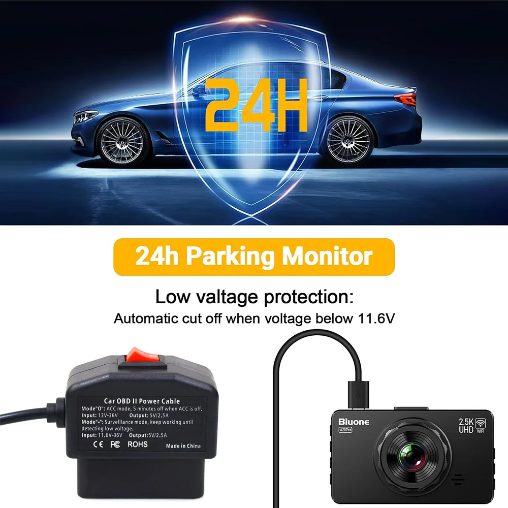 Obd obdii-micro кабель питания - Фотография_5