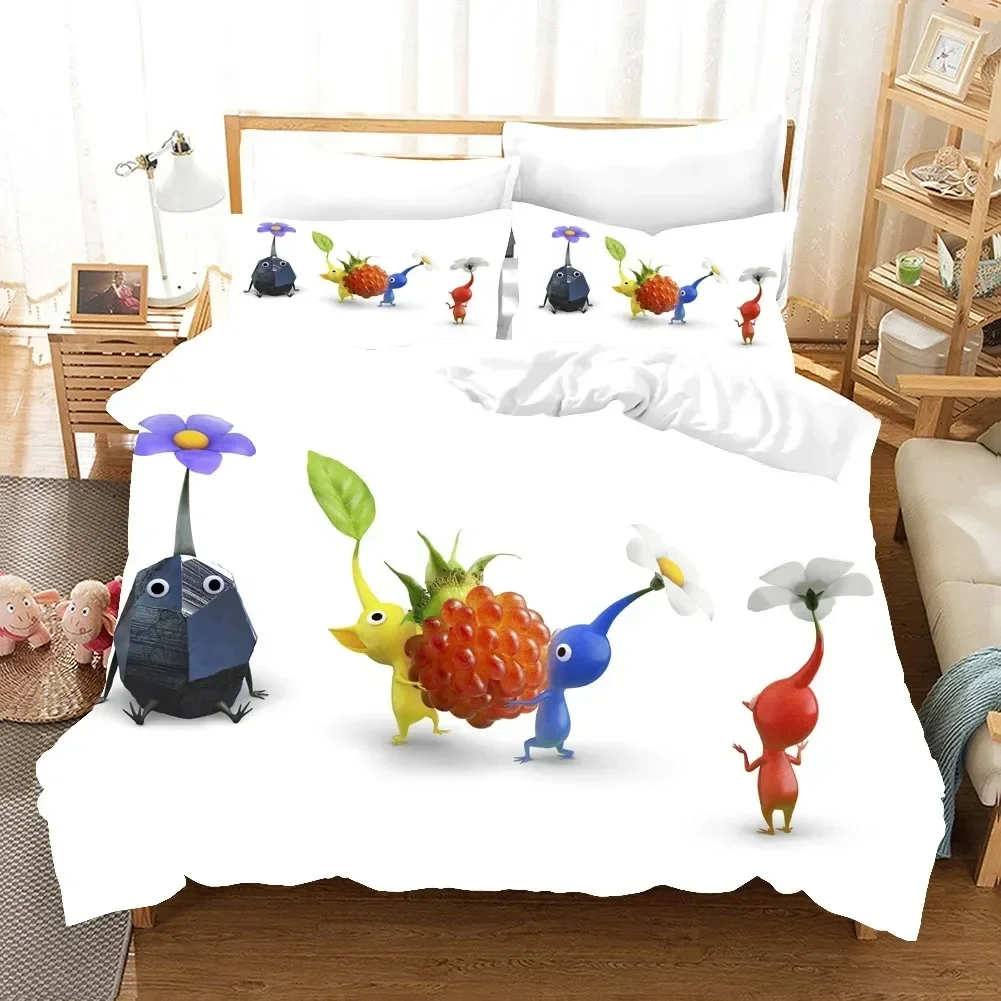 3d аниме pikmin комплекты постельного - Фотография_4