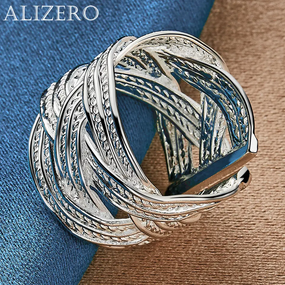 Кольца alizero из стерлингового серебра 925 - Фотография_4
