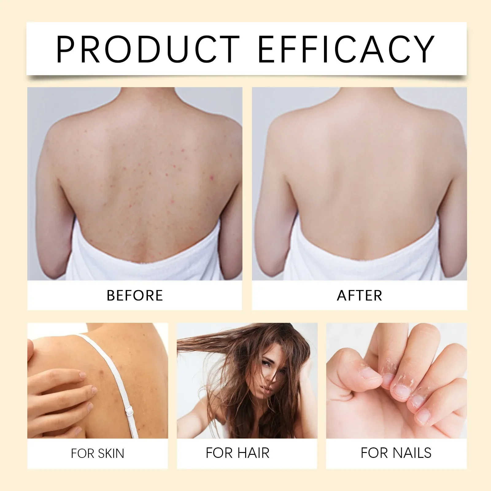 Масло для тела с витамином е — питающее волосы - Фотография_6