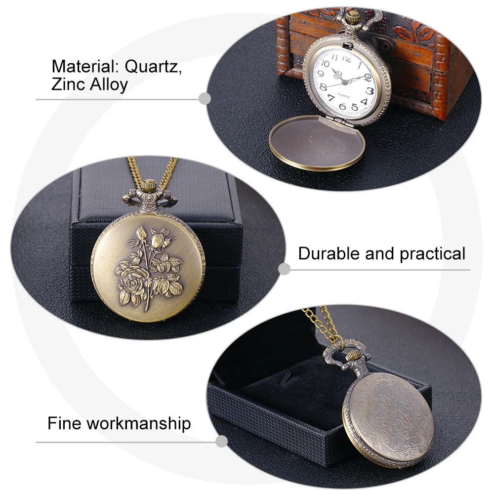 Винтажное ожерелье с розой - Фотография_3