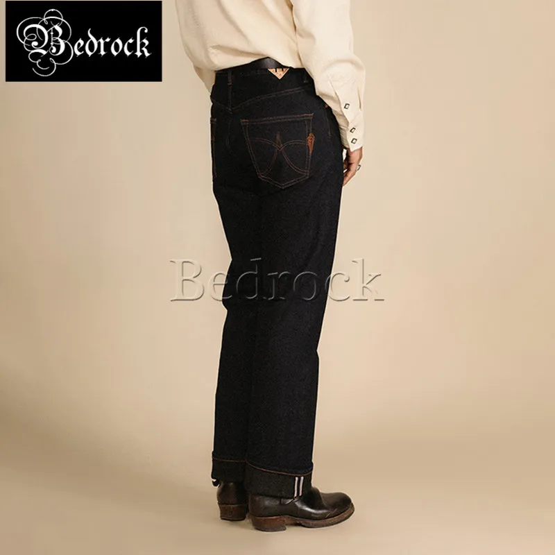 Mbbcar мужские тяжелые джинсы 16 унций - Фотография_5