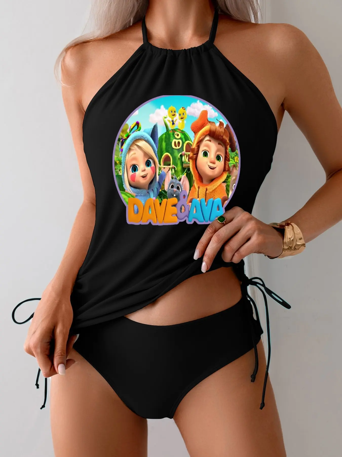 Dave and ava split swimsuit set - Фотография_3