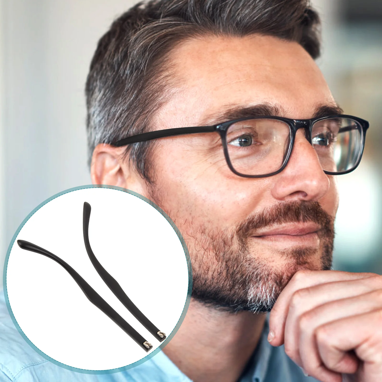 1 пара аксессуаров для ножек очков шириной 6 - Фотография_3