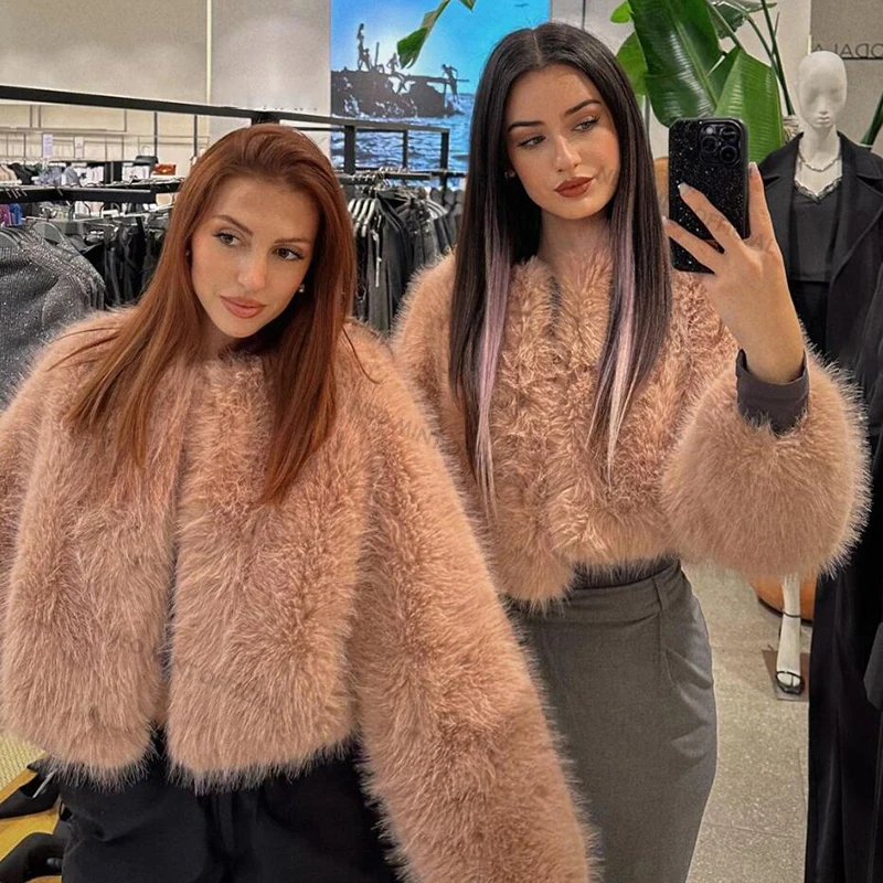 Женская уличная шуба neo mint - Фотография_3