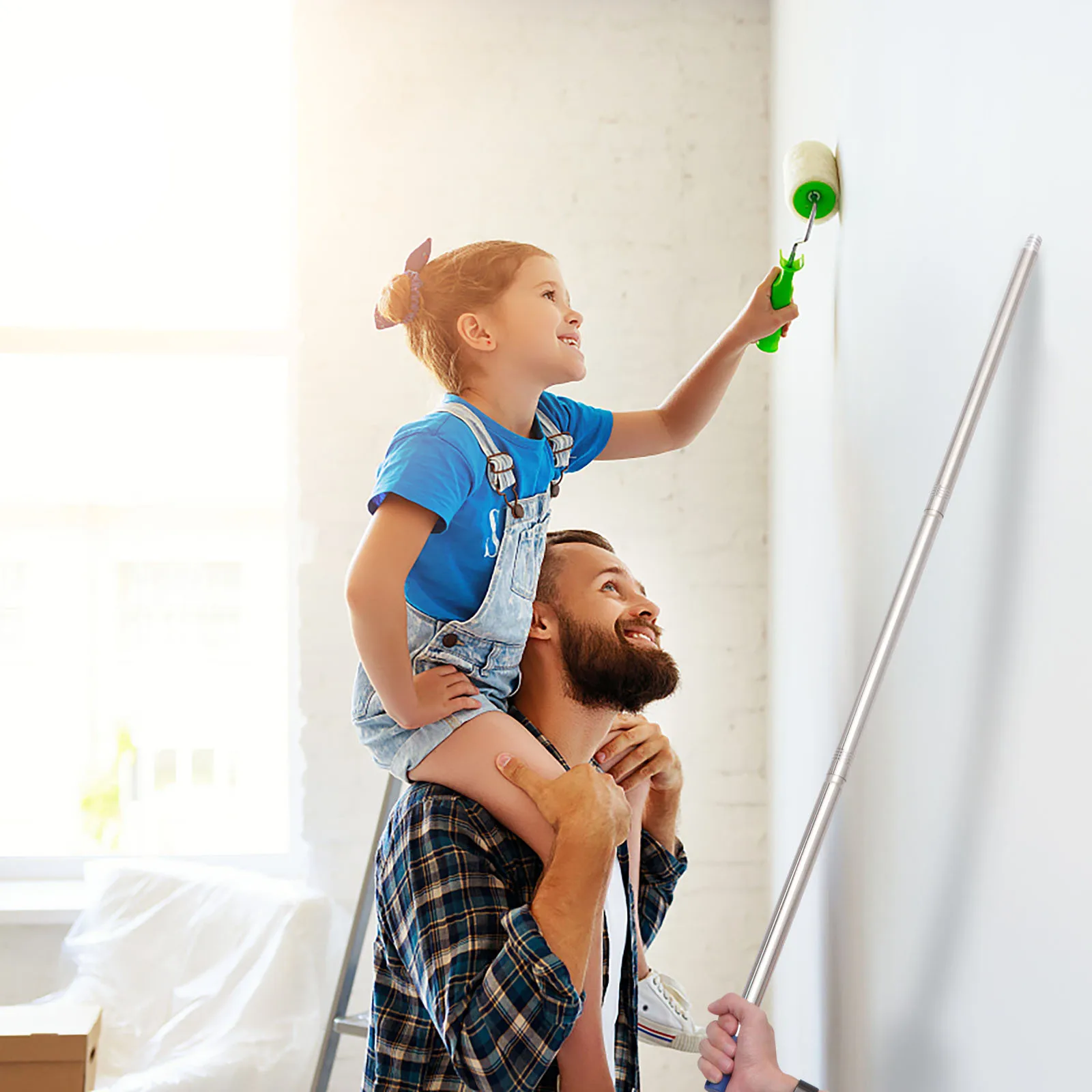 1 м малярный валик из алюминиевого сплава - Фотография_5