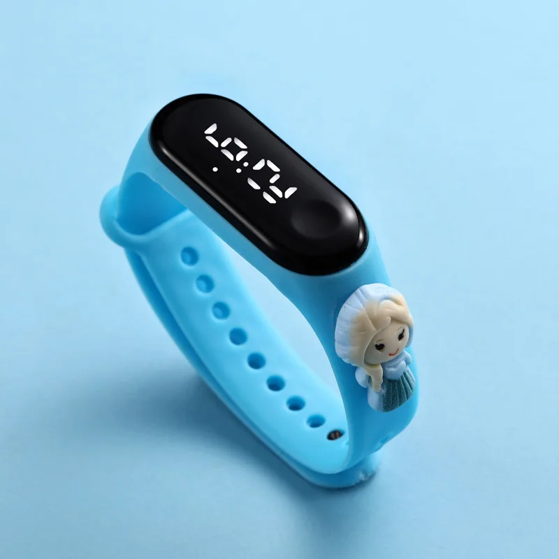 Водонепроницаемые светодиодные электронные детские часы disney xiaomi - Фотография_5