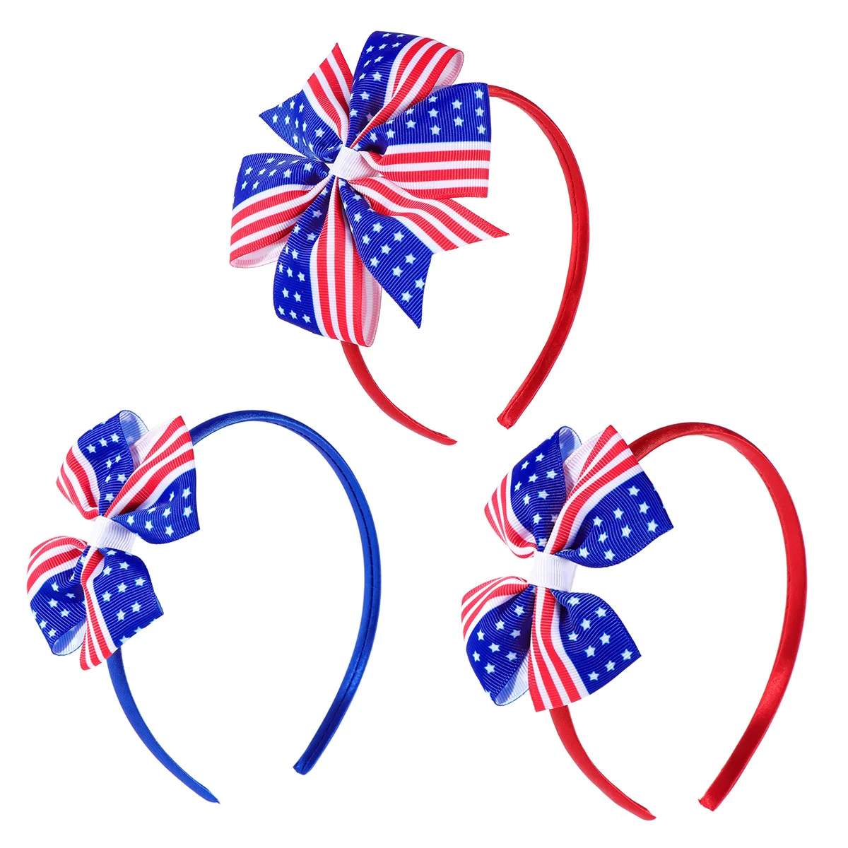 Заколка для волос с американским флагом