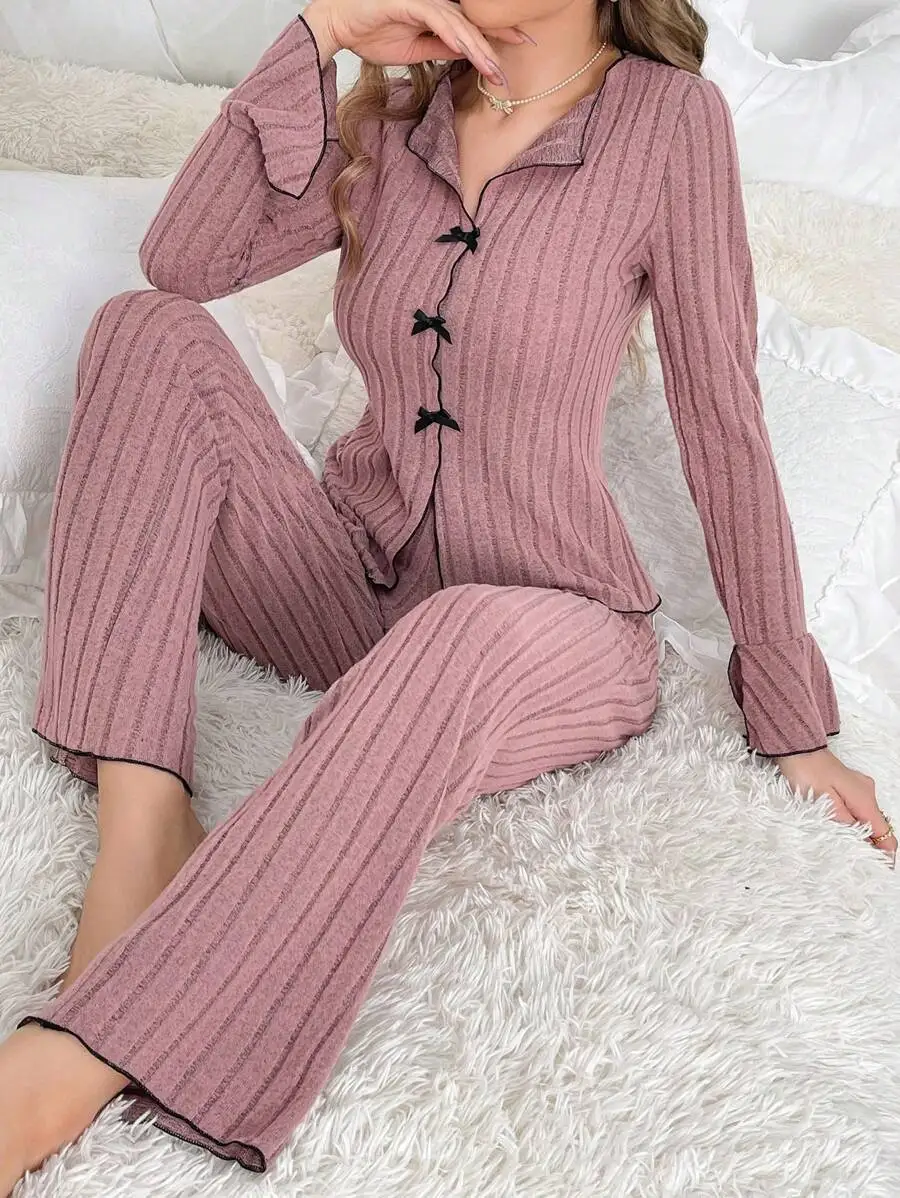 Женские пижамы из двух предметов - Фотография_5