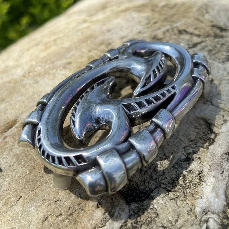 Ковбойская металлическая мужская пряжка из сплава - Фотография_3