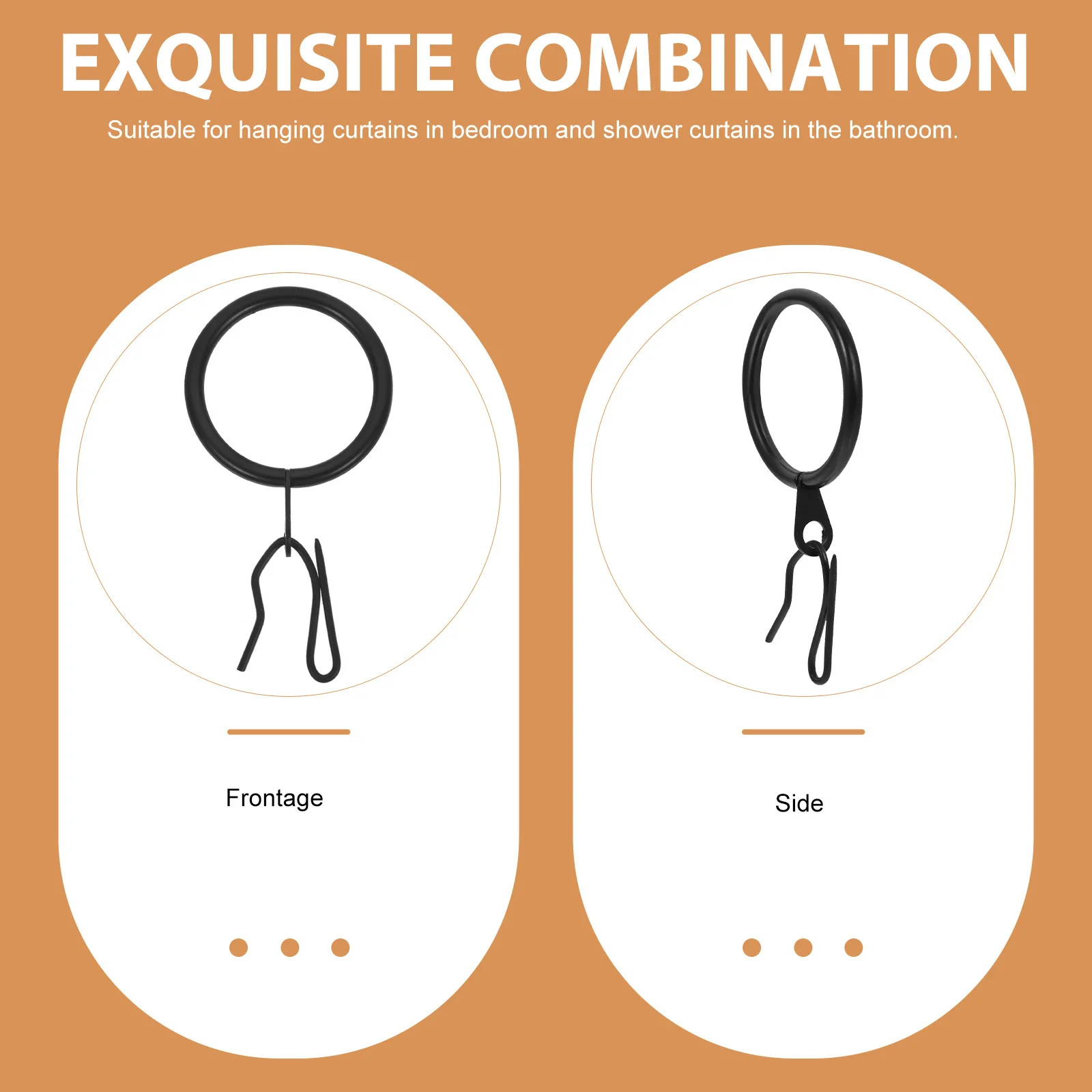 40 комплектов высококачественных железных кругов для штор - Фотография_5