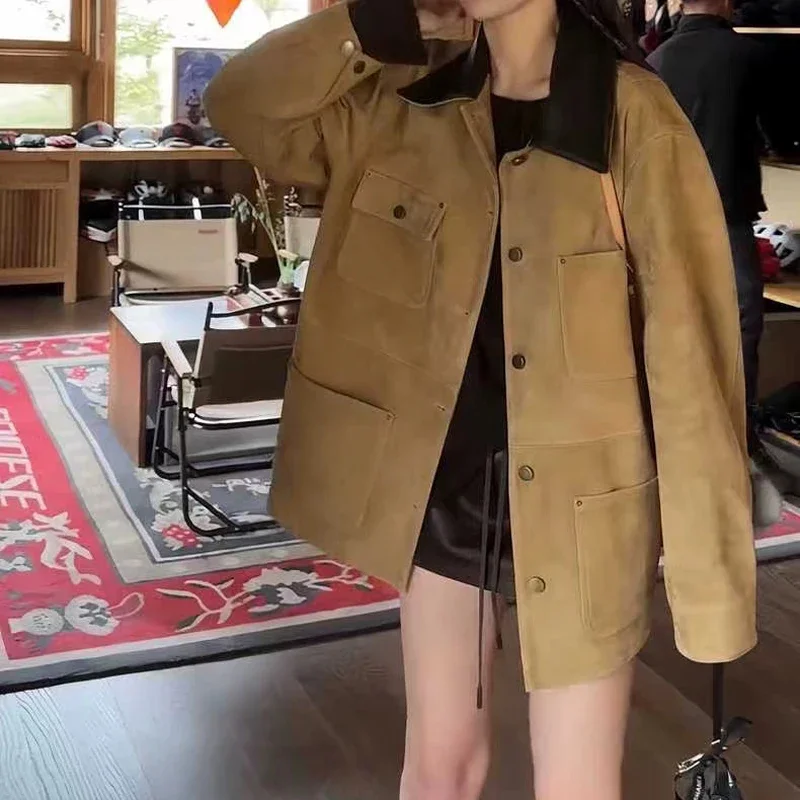 Женские кожаные куртки из овечьей - Фотография_2