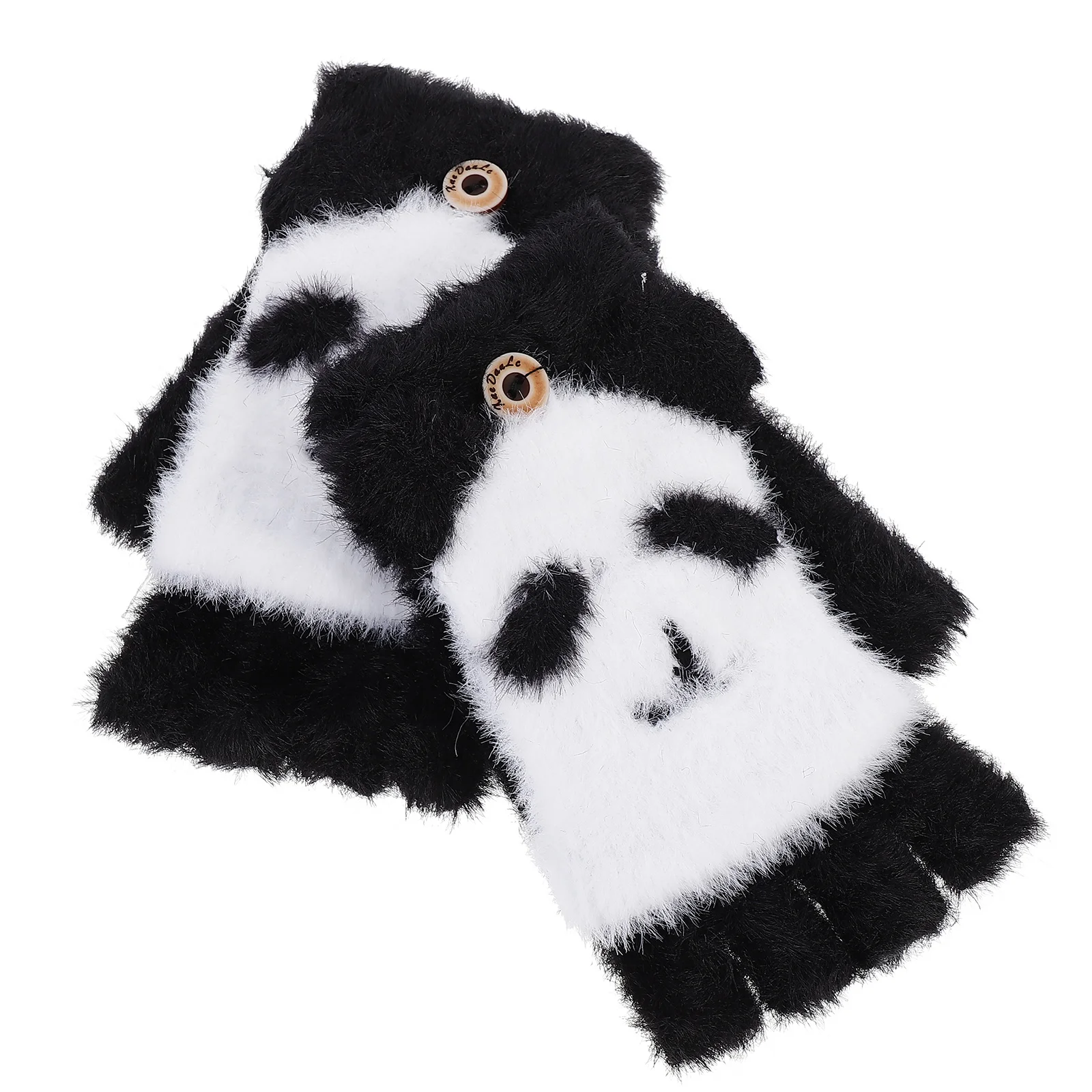 1 пара перчаток с половиной пальца для детей