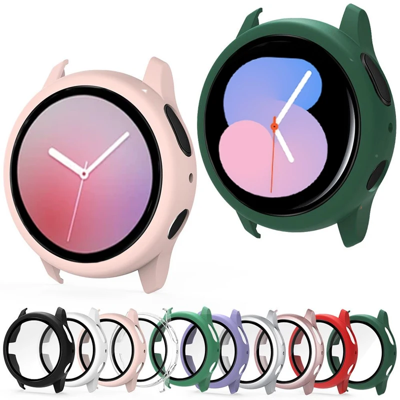 Защитный чехол на весь экран для samsung galaxy watch active 2 44 мм 40 мм