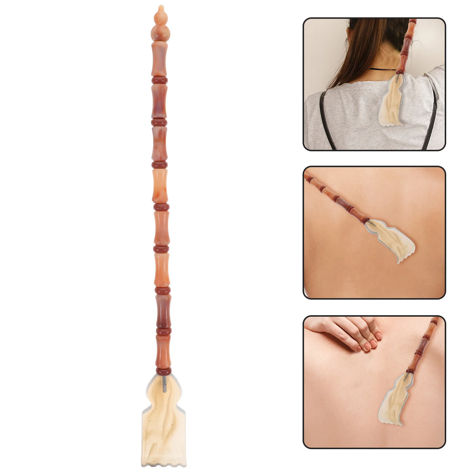 Скребок для спины с бычьим рогом - Фотография_2