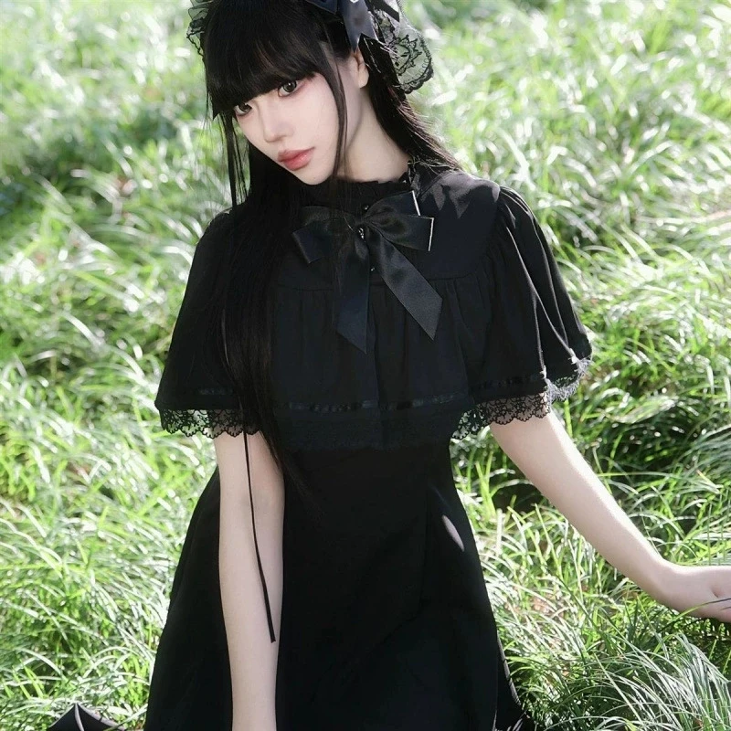 Элегантное французское кружевное платье с длинными рукавами - Фотография_2