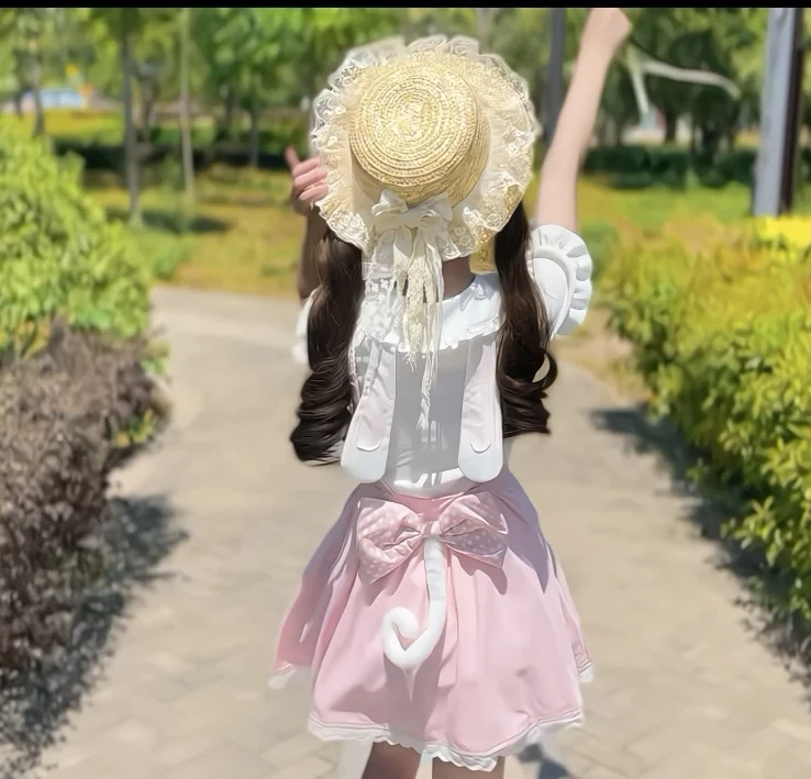 Оригинальное милое платье kawaii для дочки - Фотография_6