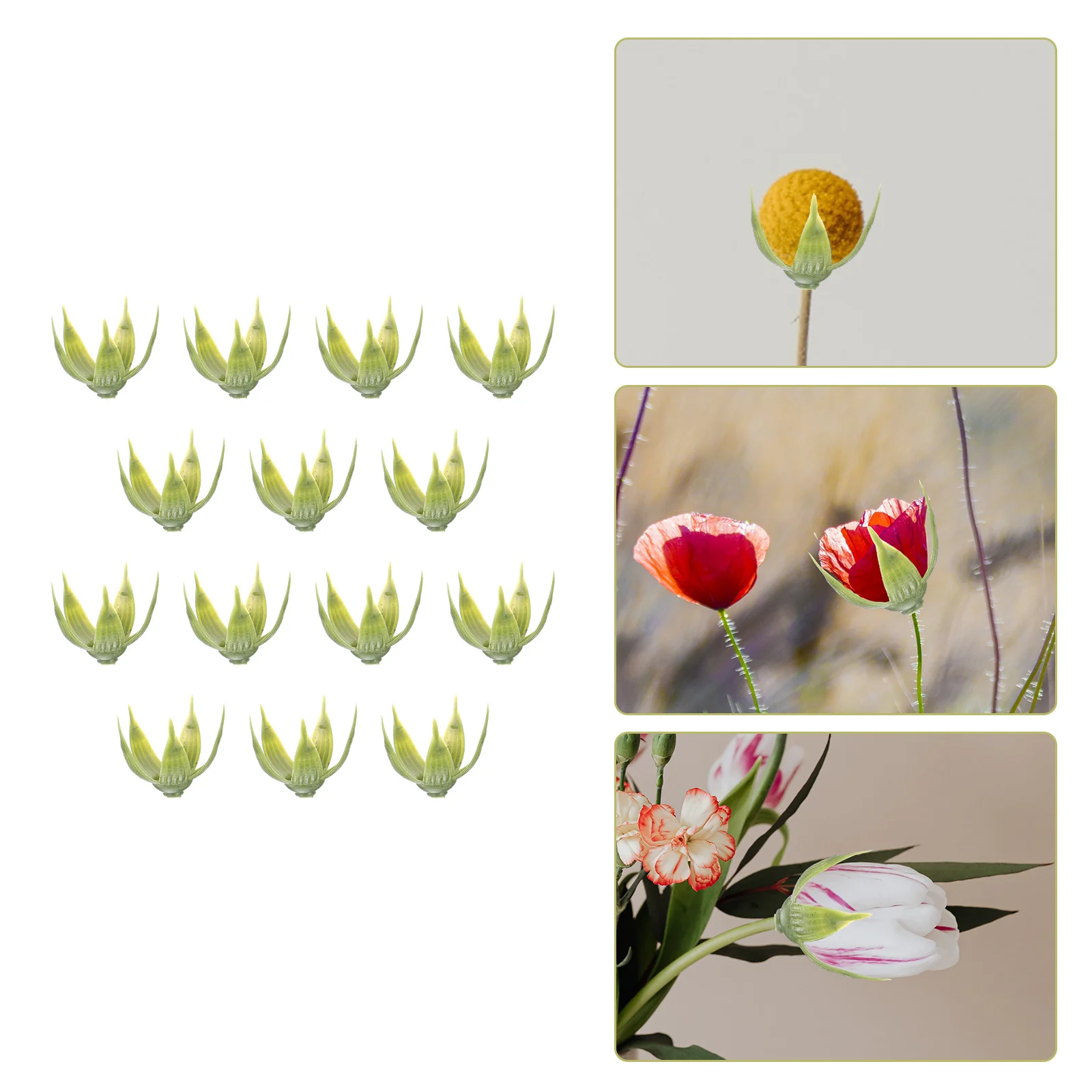 Пластиковые калисы для искусственных цветов - Фотография_5