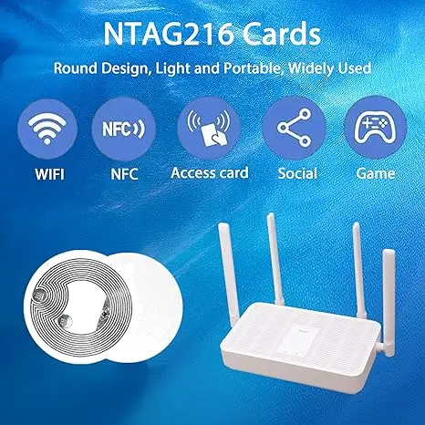 Nfc-метки ntag216/215 nfc-наклейки - Фотография_3