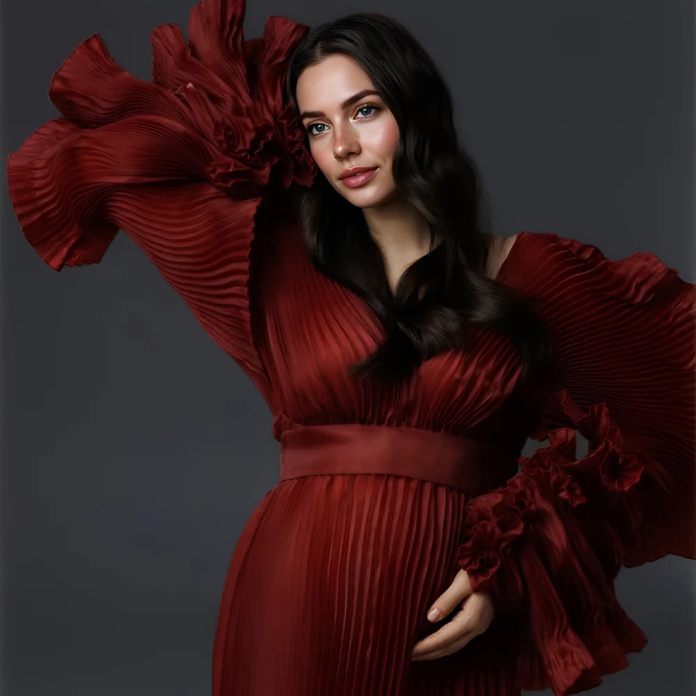 Модное плиссированное платье для - Фотография_2