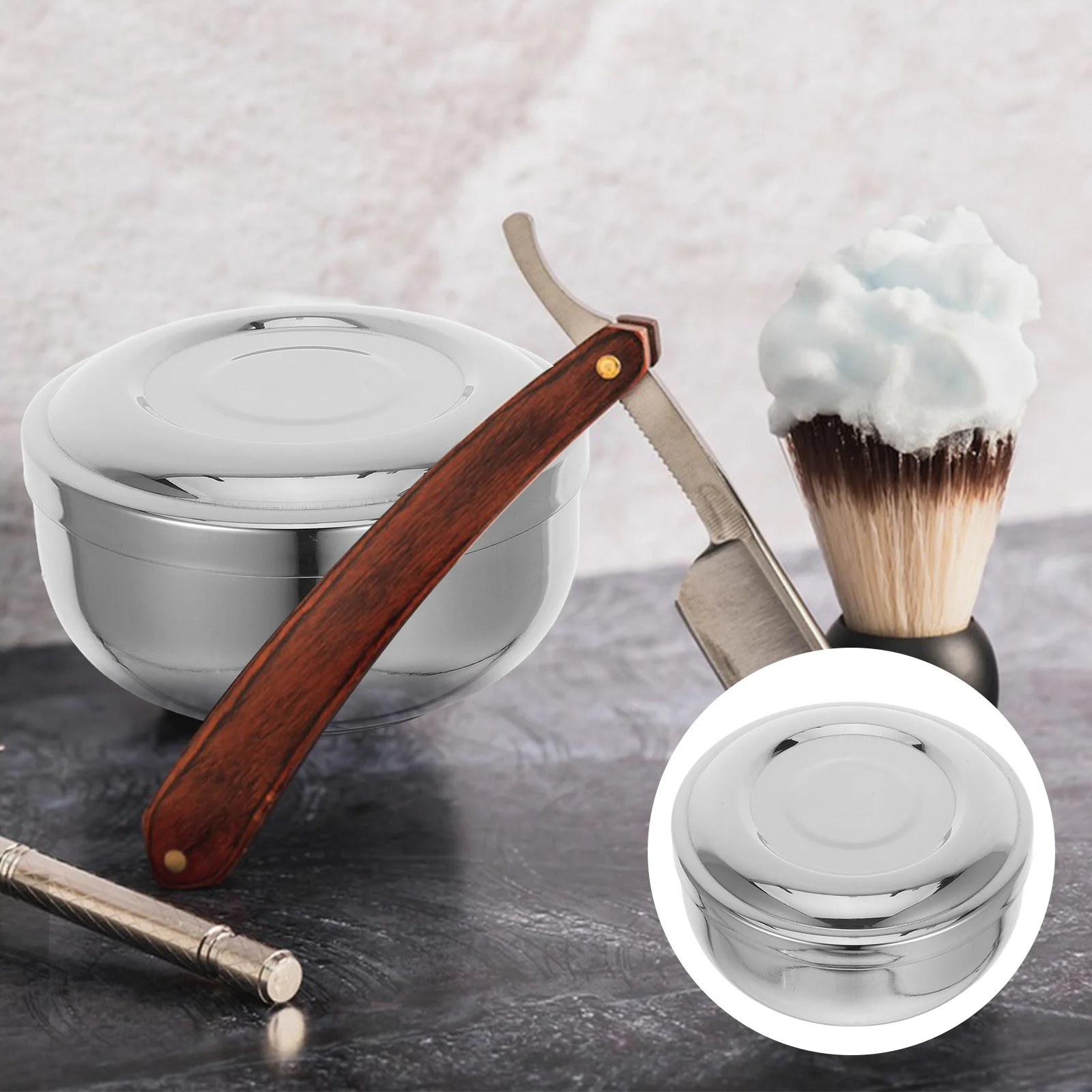 Чаша из нержавеющей стали с крышкой