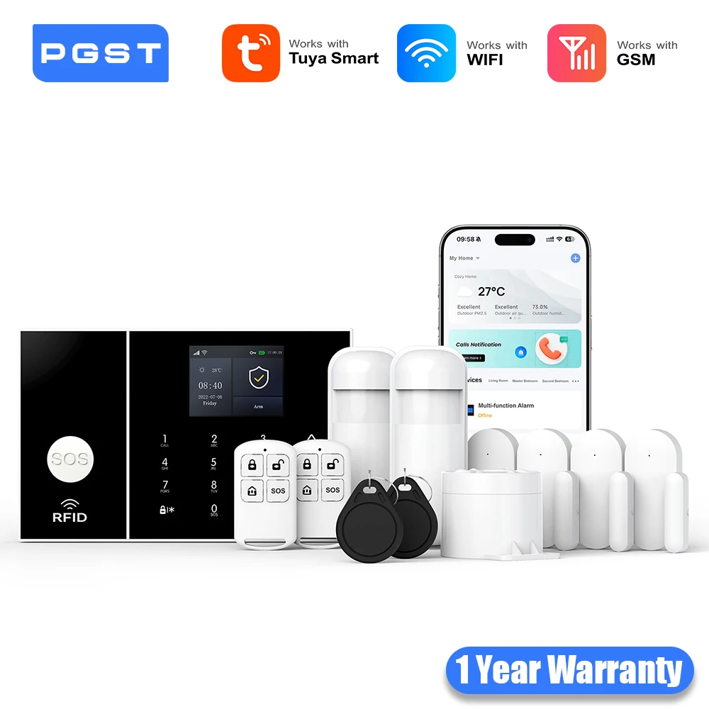 Pgst wifi 2g gsm tuya smart life