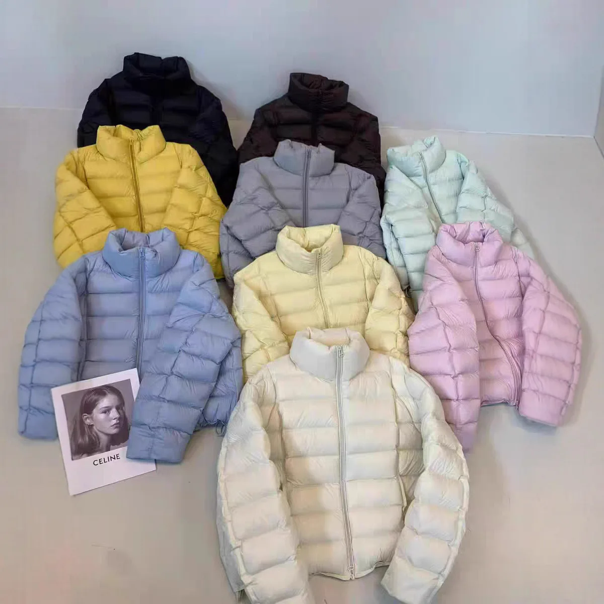 Женский короткий пуховик - новый осенне-зимний стиль - Фотография_2