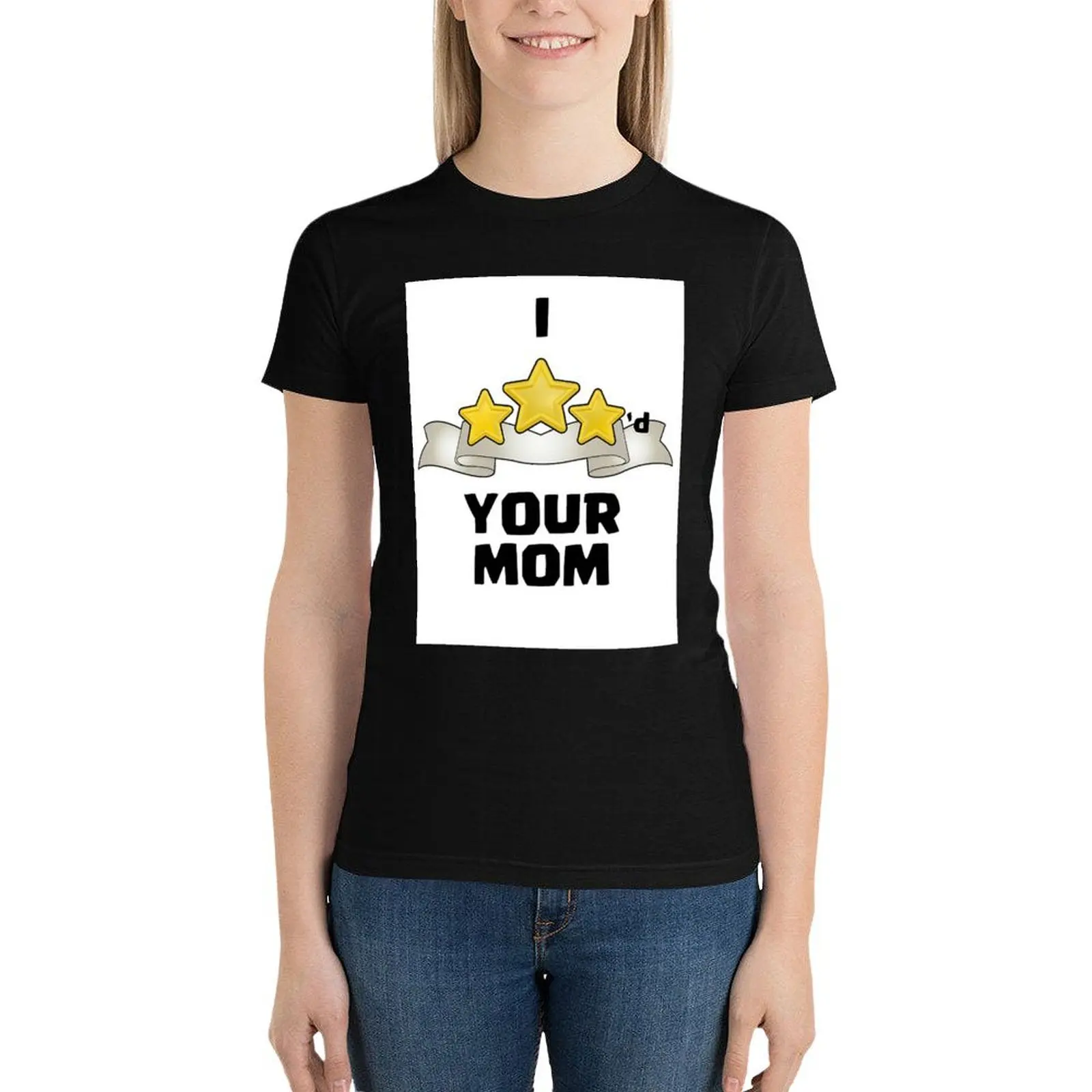 I three stared your mum художественная футболка